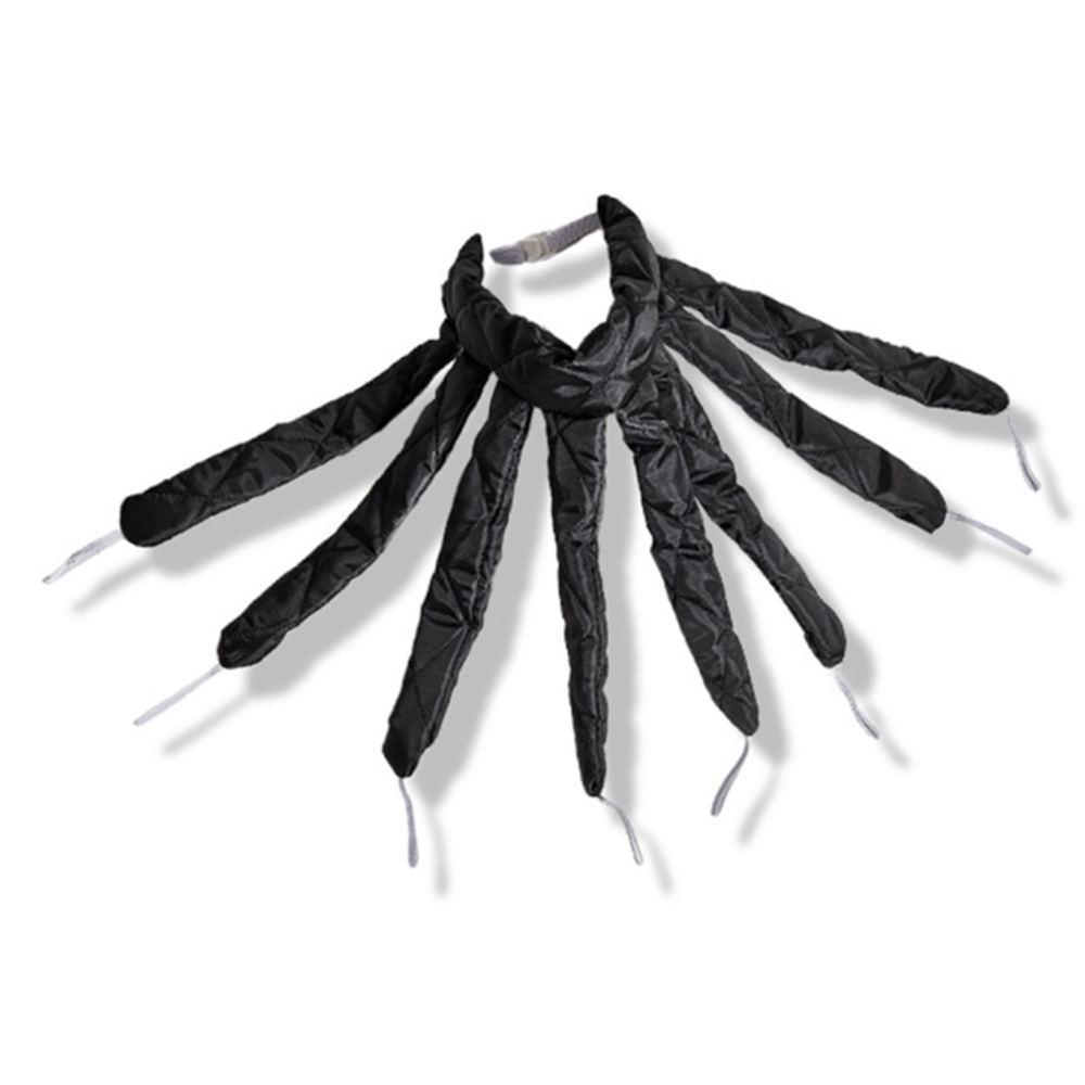 

Бестермическая щипцы для завивки волос, повязка на голову, без нагрева, бигуди, бигуди, мягкие локоны для сна, волнообразователи, инструменты для укладки волос чёрный