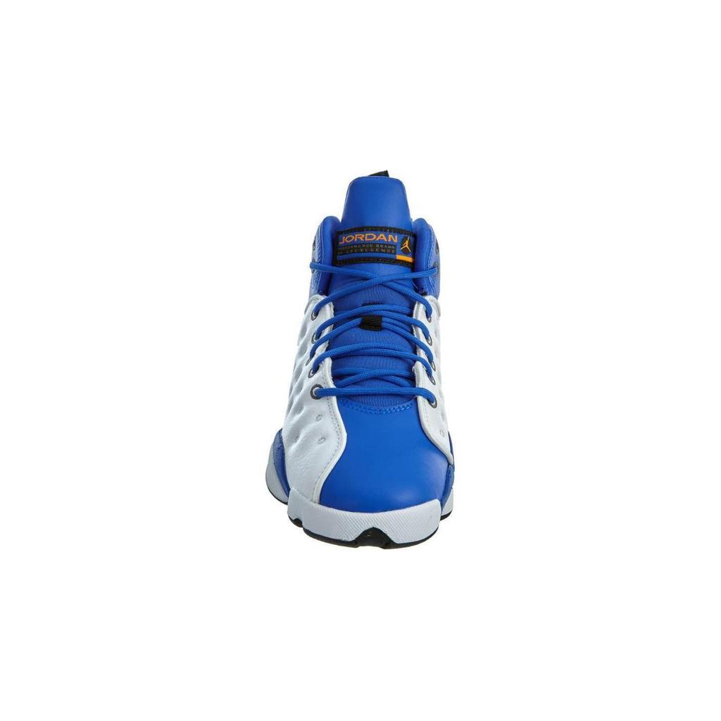Sneakers Bambino Air Jordan Jumpman Team 2 GS Hyper Royal Bianco Bianco-Buccia d'Arancia 820273-400
