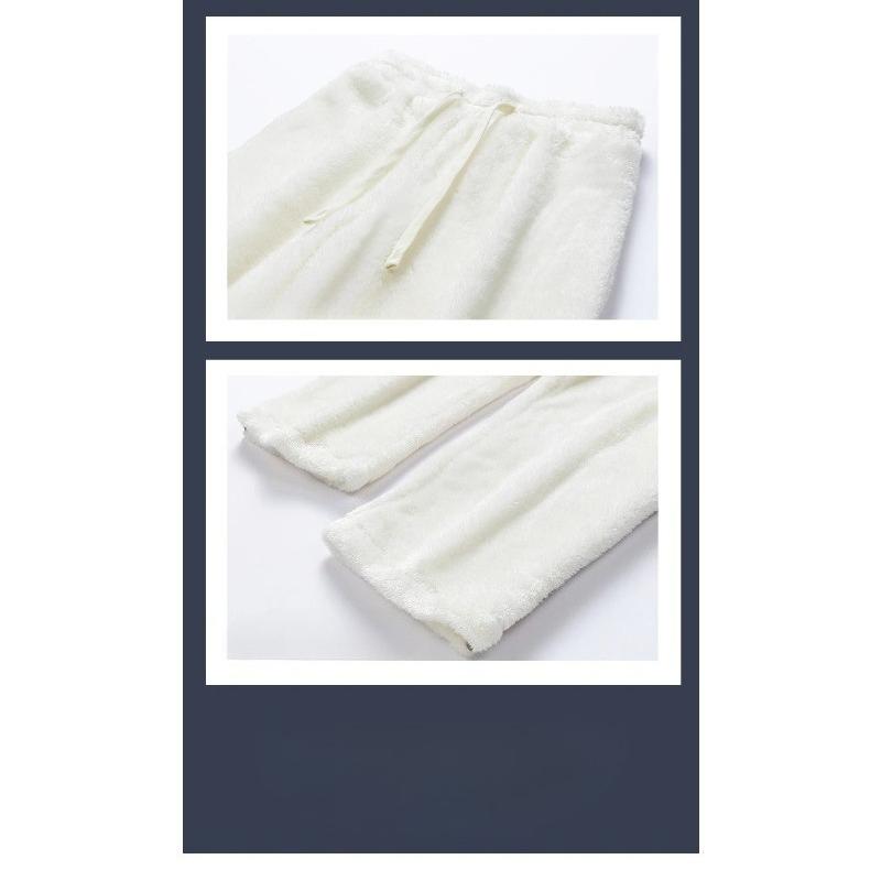 Winter Men's Hoodie Sets Thick Fleece Wind Cold Protection Warm Fashionable Casual Two Piece Set
