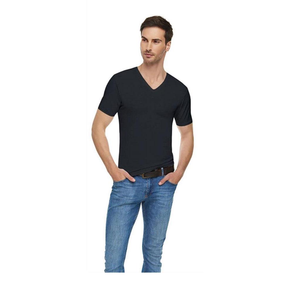 Tutku İç Giyim Elit Likralı V Yaka Kısa Kol Erkek Fanila