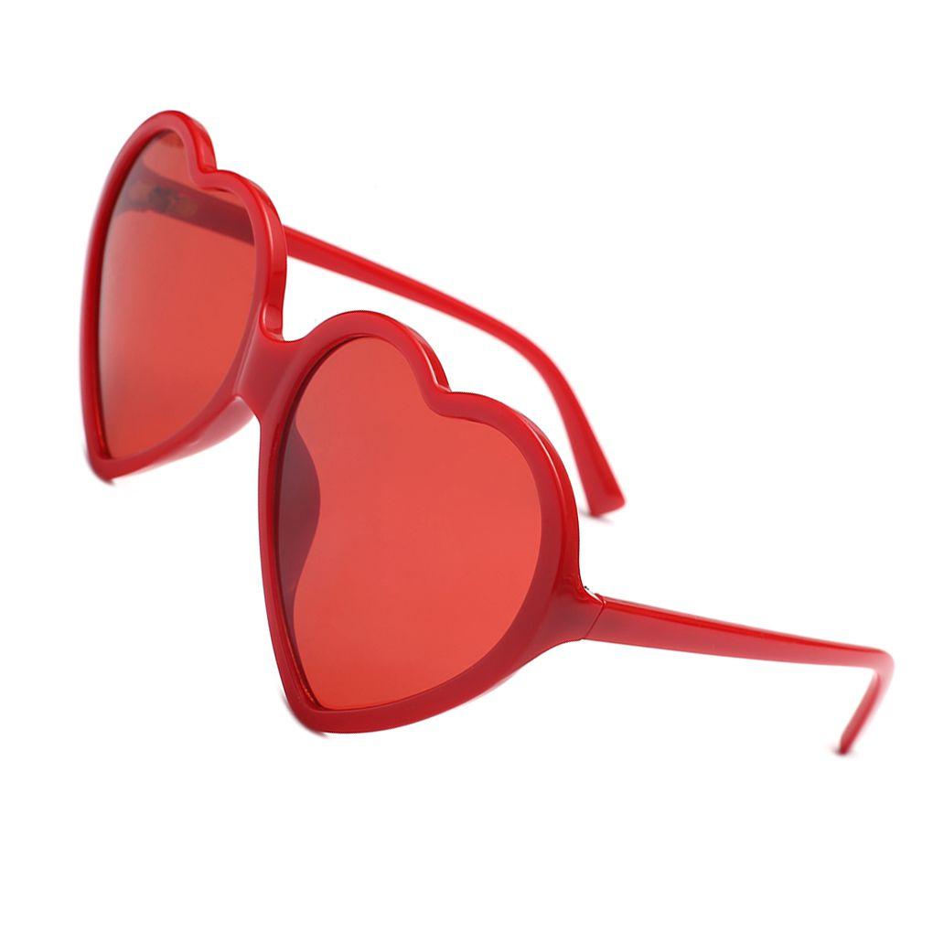 Heart Women Sun Glasses Retro Love Heart Shaped Glasses Ladies Shopping Sunglass UV400
