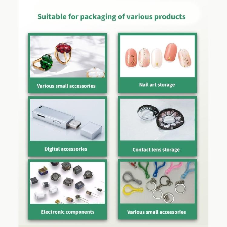 300Pcs Vibranting Color Heart Jewelry Bags Stylish Self Sealing Pouches for Business and Celebration Gifts Wrapping