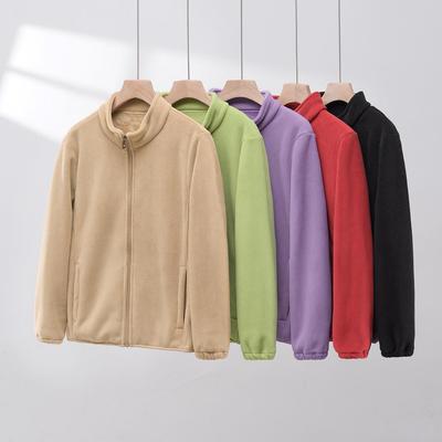 Γυναικείο Παχύ Μπουφάν με Επένδυση Fleece - Ζεστό, Casual, Καρდიγκάν με Όρθιο Γιακά για Φθινόπωρο & Χειμώνα