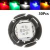 30 Stück 12V T4.7 Keil 5050-SMD LED-Glühbirne Auto Armaturenbrett Anzeigenleuchte Klimaanlagenleuchten