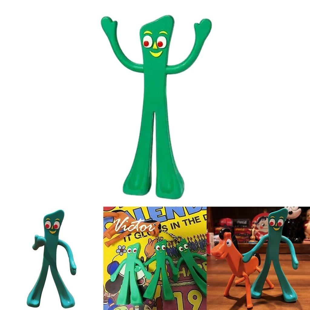 Vintage Gumby And Pokey Figures Charming Collectible Toy Set For All Ages