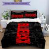 3Pcs Blue Lock Passion Bedding Set Soft Fabric Duvet Cover Pillowcases Home Xmas Halloween Gift 1 Duvet Cover 2 Pillowcase S1556