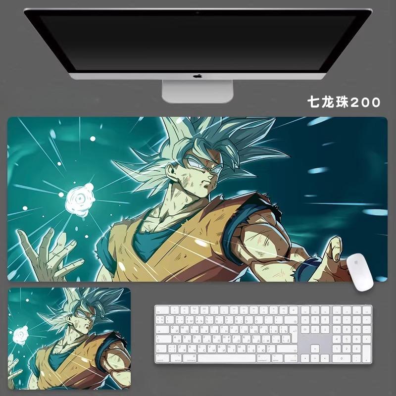 High Quality Japanese Animation Seven Dragon Ball Mouse Pad Oversized Boys Animation Two-dimensional E-sports Game Computer Keyboard Student Desk Pad