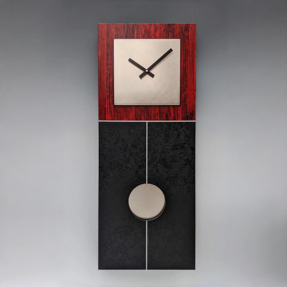 

Wall Clock Quartz Mute Living Room Silent Wall Decor Times Hours Clocks Wall Watch красный