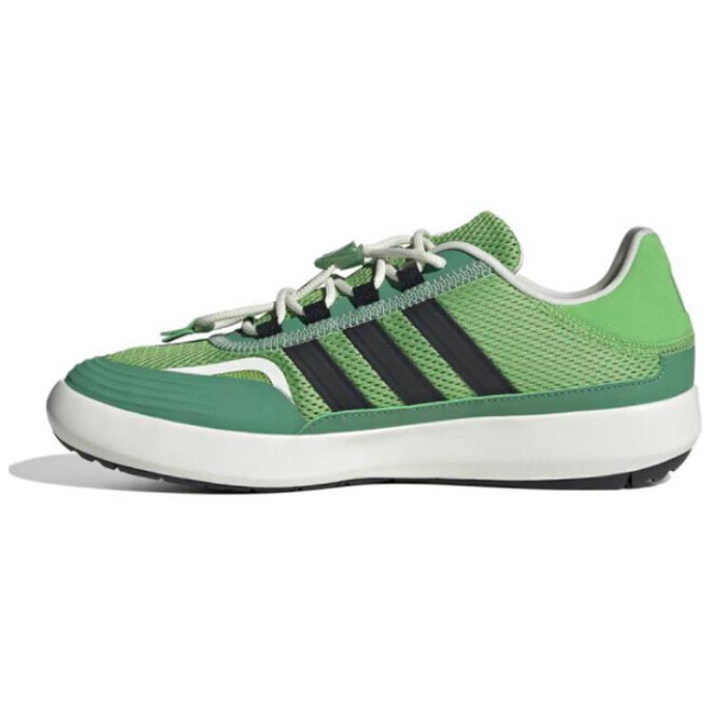 Adidas ROAMBOAT Breathable Low Top Running Shoes Unisex Green Black Sneakers JH9751