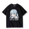 Anime BanG Dream Sakiko Togawa Print Tshirt Kawaii Summer Tee Short Sleeve Tops for Unisex Women Summer Clothes Womens Tshirts