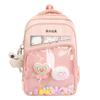 Schoolbag Light Pain Bag School Bag Large Capacity Backpack Ultra Light Girls Bag Pain Bag Junior High School Second Dimensional Girls Wind Backpack