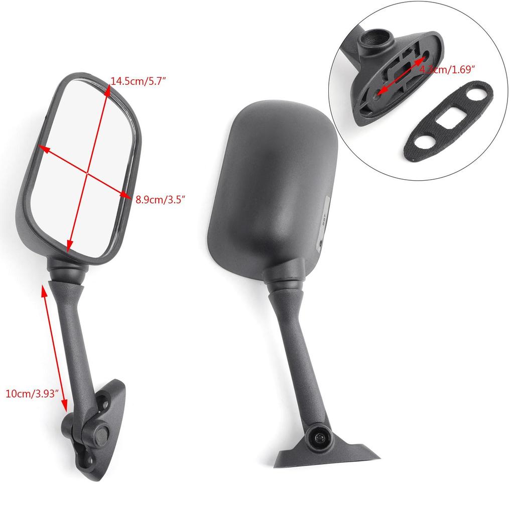 Rearview mirror Mirrors For Suzuki GSXR 1000 SV 650/1000 2003-2006 Black