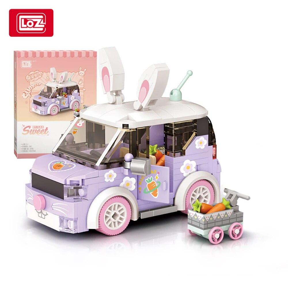 Food Cart Building Block Toy Street View 294pcs Building Bricks Set Include Ice Cream BBQ Station Toy Xmas for Adults with Box