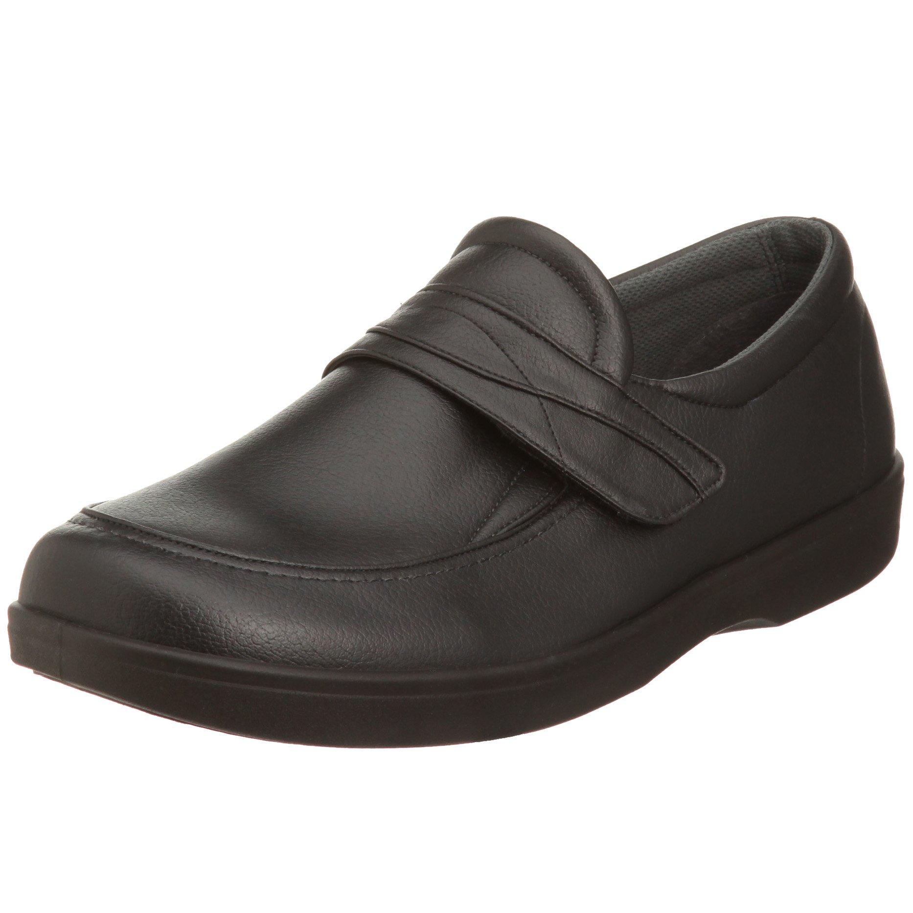 

Moonstar Easy Care M001 Удобный уход Приносят хороший размер 4E Мужские тапочки, Удача, Черный, 26.0см, чёрный