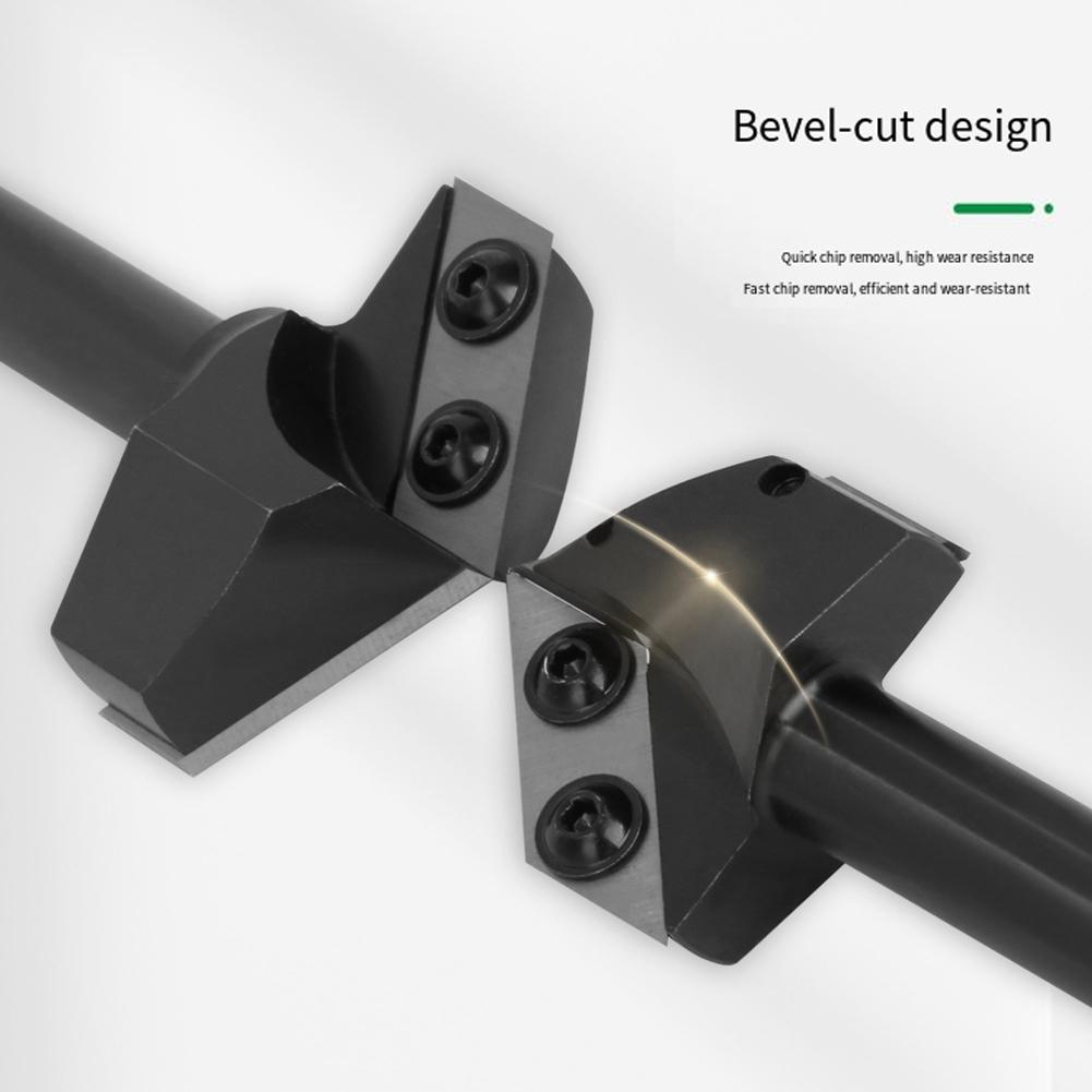 Carbide Cutter Set V-Groove Router Bit Chamfering Capability 90 And 120 Options For Woodworking Engraving Machines
