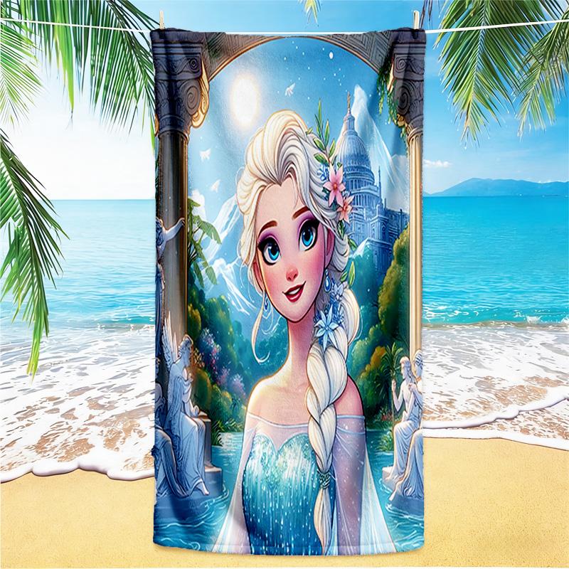 1pc Winter Wonderland Beach Towel,quick Drying Absorbent Beach Towel,outdoor Sports Swimming Beach towel,Soft and Comfortable Y72227