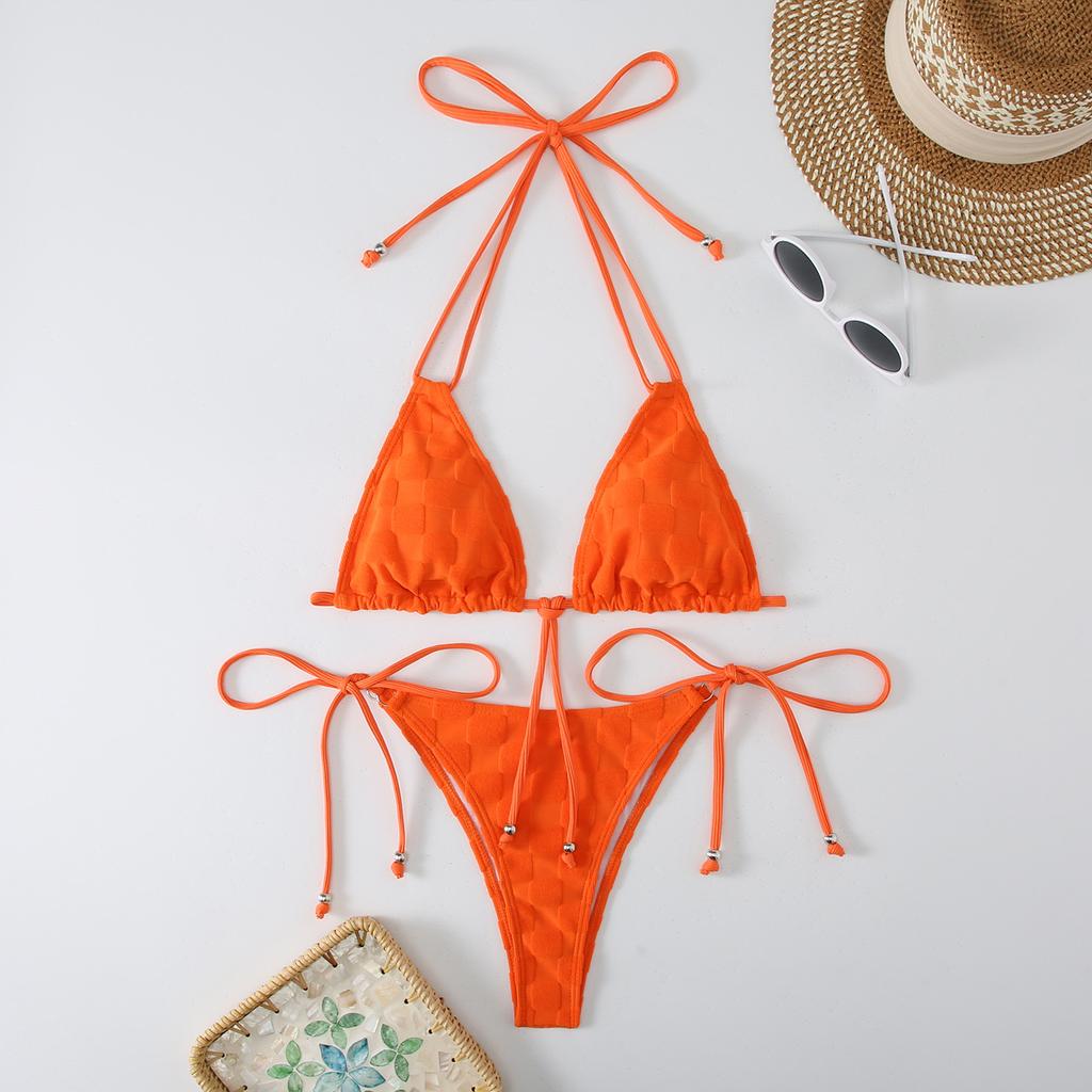 Sexy Triangle Bikini Women's Swimsuit 2026 Swimwear Micro Thong Bikinis Sets Trend Two-piece Bathing Suit for Female Beach Wear