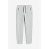 H M dryMove Zip Pocket Detail Tapered tecH Jogger Pants ligHt Grey Melange