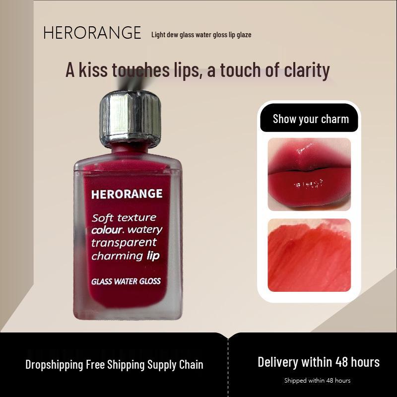 Highly Recommended: New Water Light Lip Gloss – Mirror Finish, Moisturizing, Long-Lasting, Fade-Resistant. Perfect for Women.