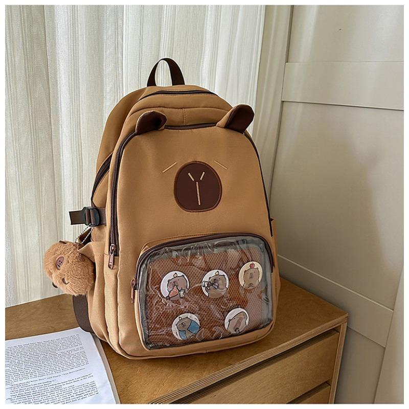 The New Schoolbag Is High-value, Fresh, Sweet and Cute. It Is a Lightweight Travel Backpack for Junior High School Students.