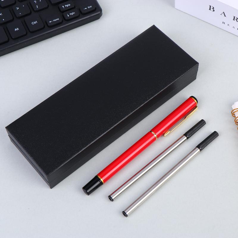 Geschenkbox Verpackung Luxus Metall Kugelschreiber Set Schule Business Büro Unterschrift Rollerball Stift Schüler Schreibwaren Zubehör