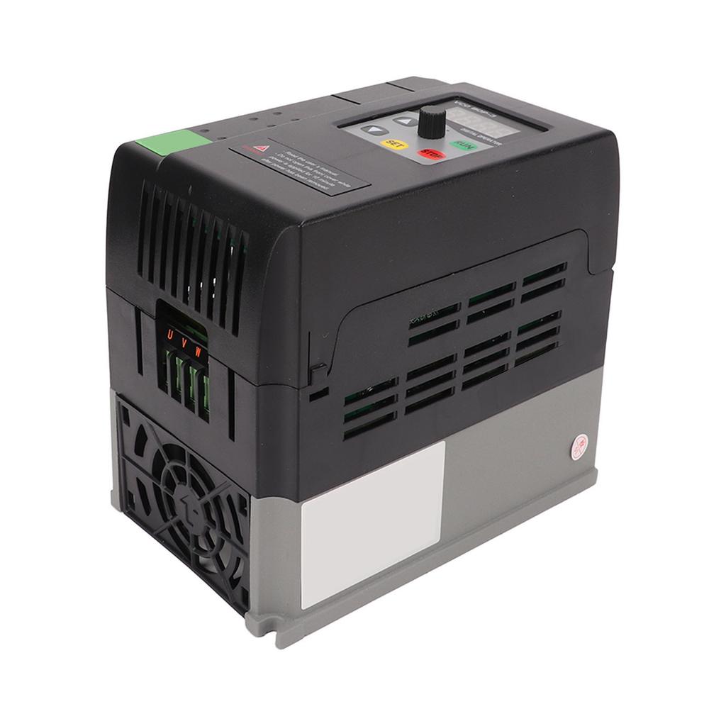 Motor Variable Frequency Drive Digital Display Motor Frequency Converter 3 Phase 380‑440V Input 0‑440V Output
