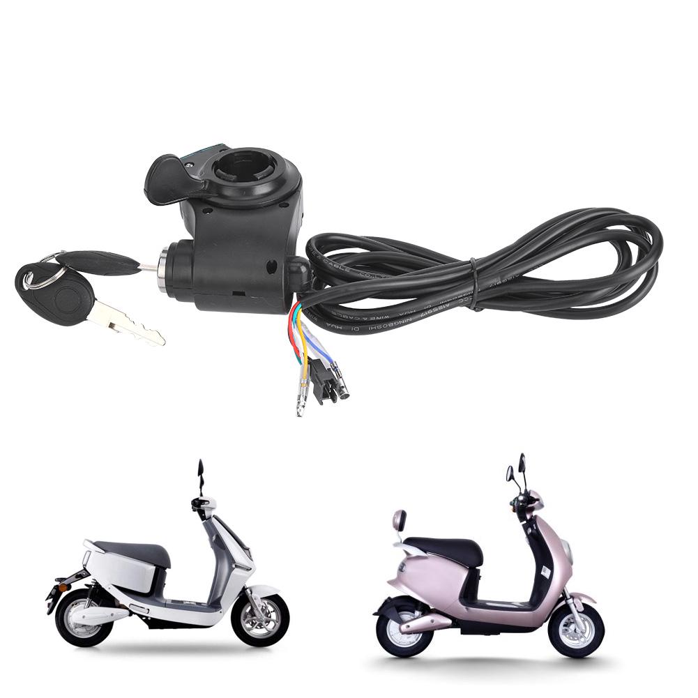 12V-99V Electric Scooter E-bike Thumb Throttle Power Switch LCD Digital Display