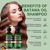 Batana Oil Shampoo & Conditioner Set for Thinning Hair & Hair Loss, Batana Oil for Hair Growth, Hair Strengthening, Hydarting & Nourishing, 300ML*2