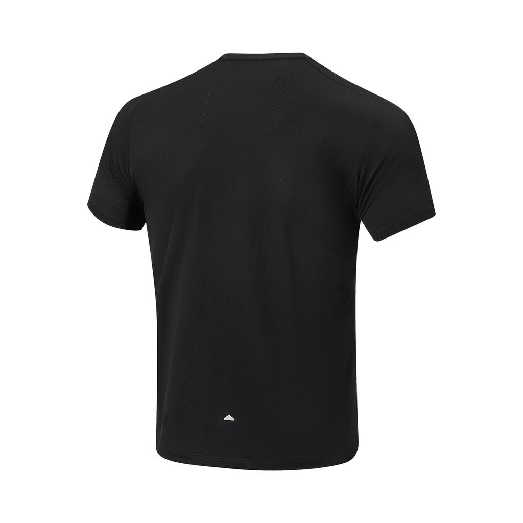 Li-Ning Comfortable Round Neck Simple Soft Quick Dry Short Sleeve T-Shirt Men Tops ATSW445-1