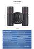 HD Mini 8x21 Binoculars - High Magnification, Night Vision, Portable for Kids, Outdoor Activities & Concerts