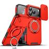 360°Ring Stand Holder Magnet Phone Case For iPhone 17 Air 16e 15 14 13 12 11 Pro Max Plus Shockproof Slide Camera Protecto Cover
