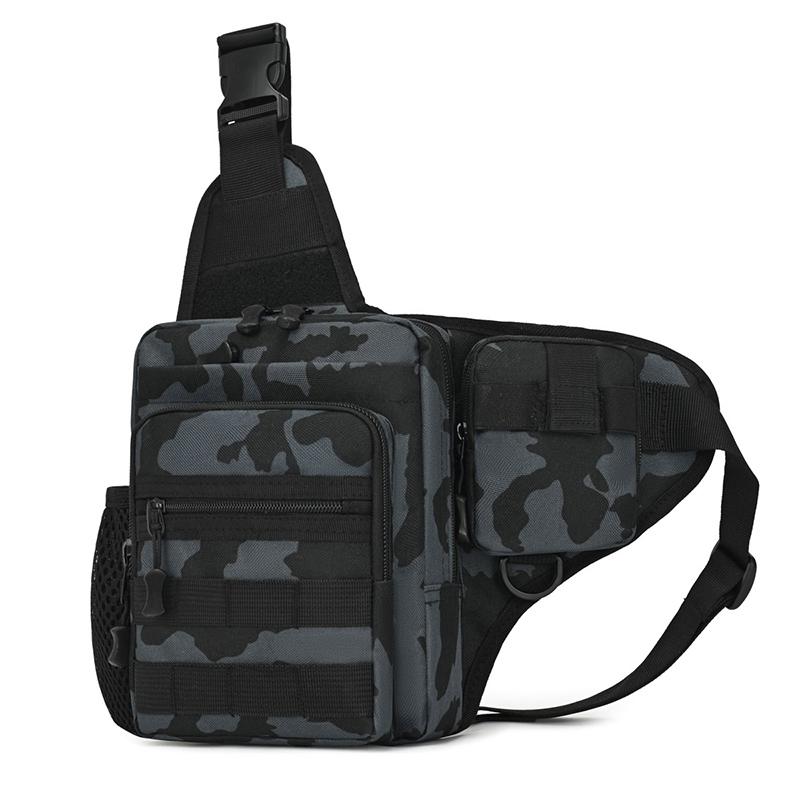 Camping Climbing Bag Chest Pouch For Men Cycling Hiking Travel Outdoor Sport Tactical Crossbody Molle Fishing Waist Fanny Pack