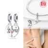 Heart Shape Pendant Copper Plated For Charms Copper Plated Original Bracelet For Jewelry Making