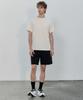 BASIC HOUSE Cool Sorona Regular Fit Round Neck Short Sleeve T-Shirt Ivory Lzts3107