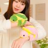 Animal Snap Bracelet Plush Toy - 8" Elk, Koala, and Raccoon Claw Machine Dolls