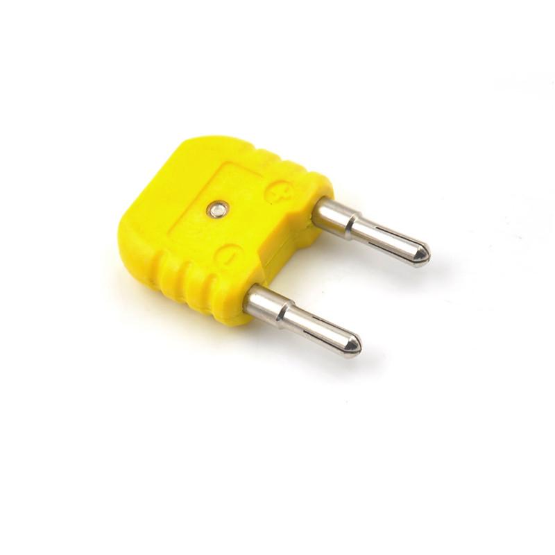 K-Typ Thermoelement-Adapter Mini K-Typ zu Rund-Bananenstecker Thermometer