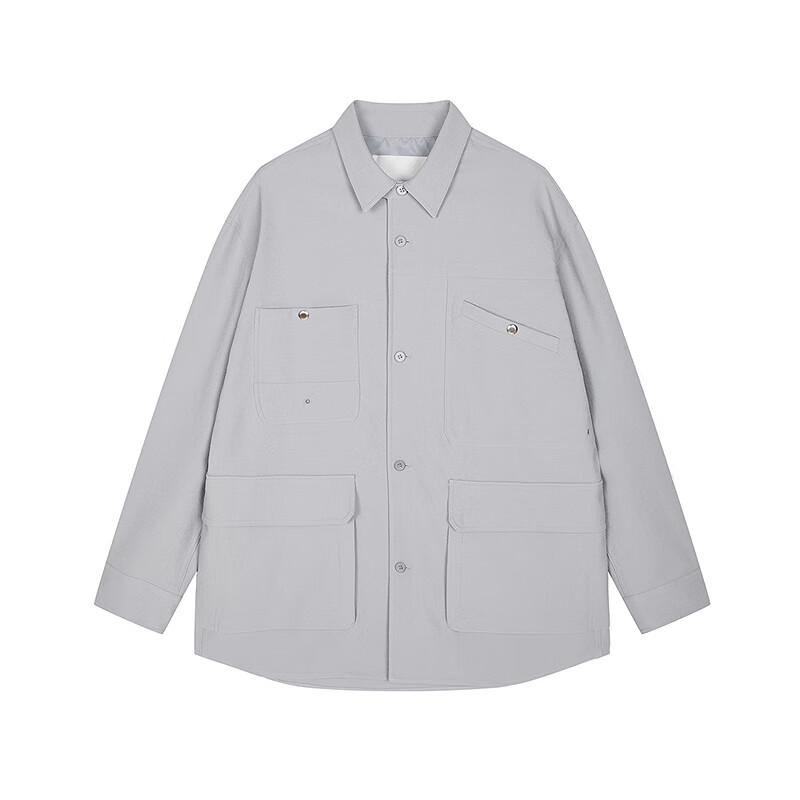 CROQUIS Men's 2025 Spring H-Shape Lapel Loose Jacket