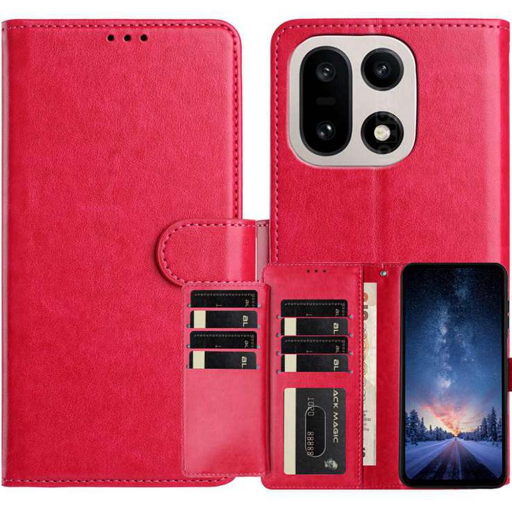 For OnePlus 15 5G Wallet Phone Case Stand PU Leather Folio Flip Cover with 8 Card Slot