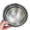 304 Stainless Steel Kitchen Basin: Wash Veggies, Knead Dough, Beat Eggs, or Mix Salads. Thick, Durable Design for Household Use.