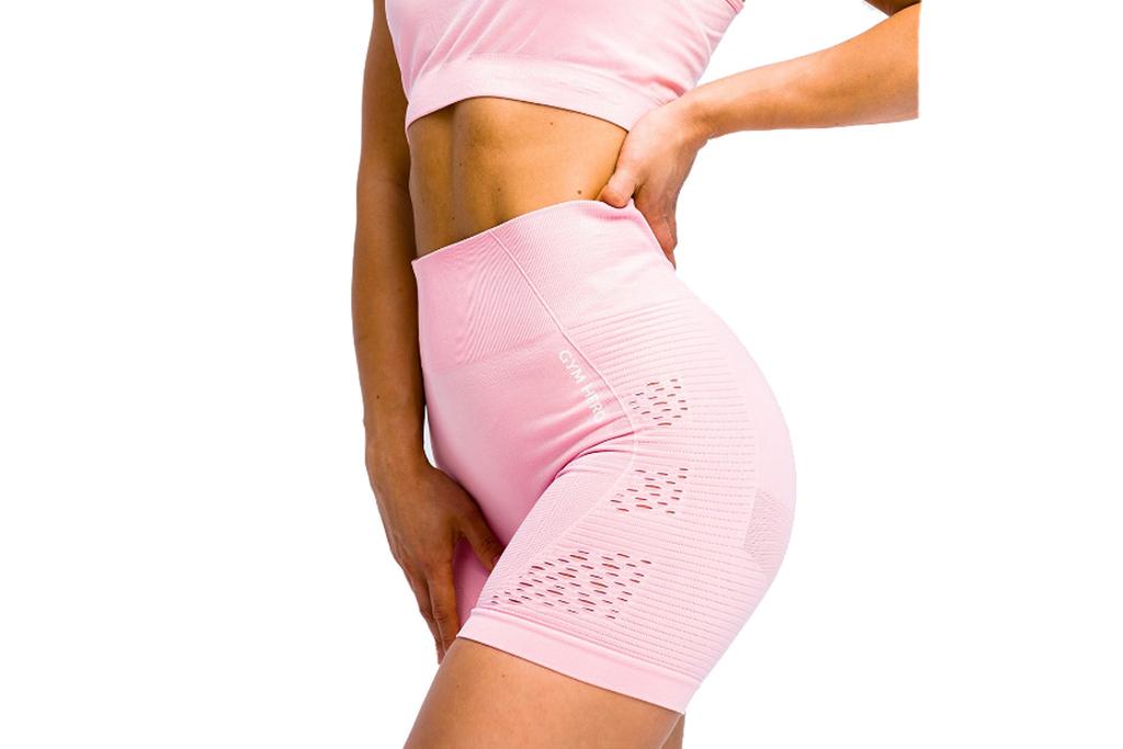GymHero California Cute Shorts, rosa Shorts für Damen