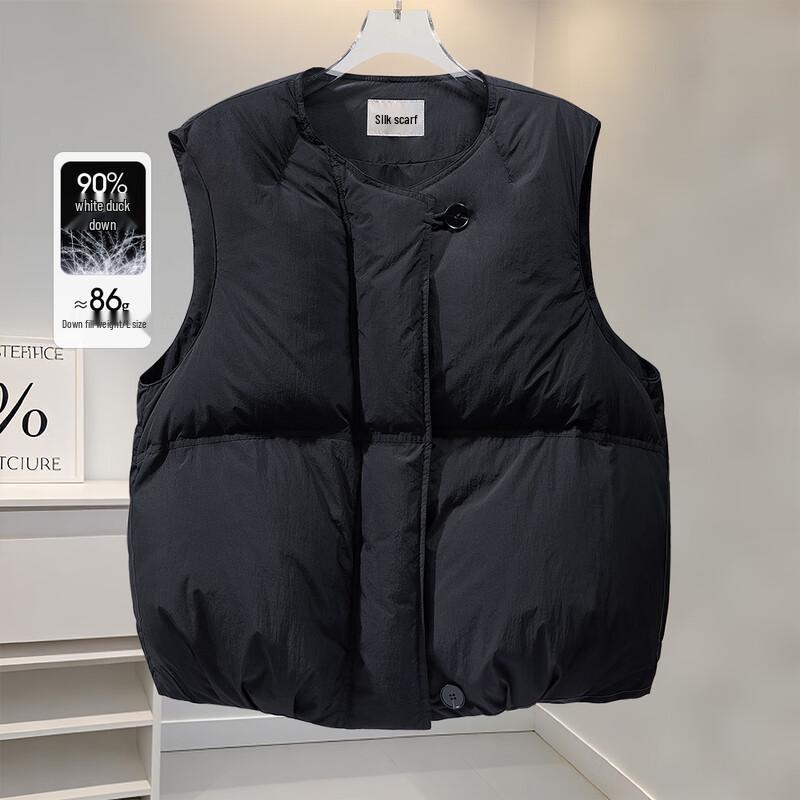 

Женский жилет Silbaishe с круглым вырезом, 90% пух S