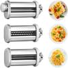 For Kenwood Chef Accessories Kenwood Sheeter Set Spaghetti Cutter and Fettuccine Cutter Accessories Kitchen Machine Attachment