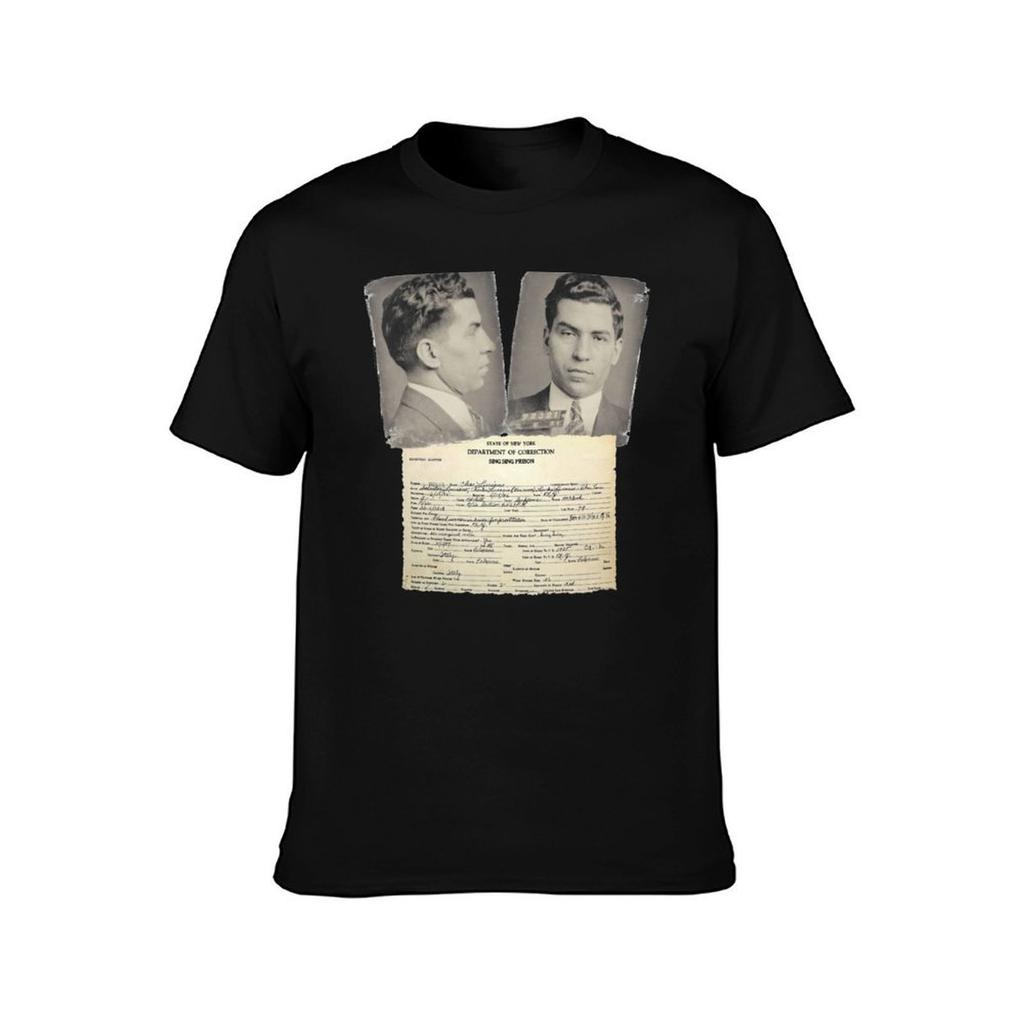 Lucky Luciano Wrap Sheet TShirt t shirt custom print t shirts for man graphic funny TShirt