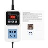 1500W 110-220V 10A Electronic Temperature Humidity Controller Socket Wall Mounted Smart Temperature Humidity Control Switch Fuel Injectors 6