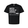 Urban United States Of America Unisex T Shirt With Metropolitan Area Graphic Pri