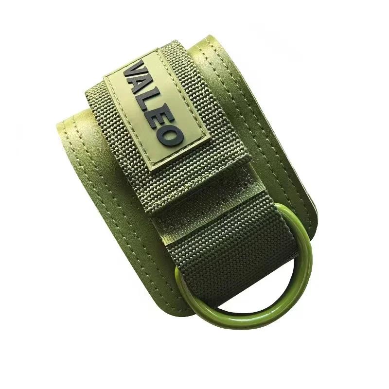 

Durable And Safe 1Pcs Leather Fitness Ankle Straps Adjustable D-Ring Foot Support Cuffs Gym Leg Strength Workouts Pulley Buckle Sports Feet Guard