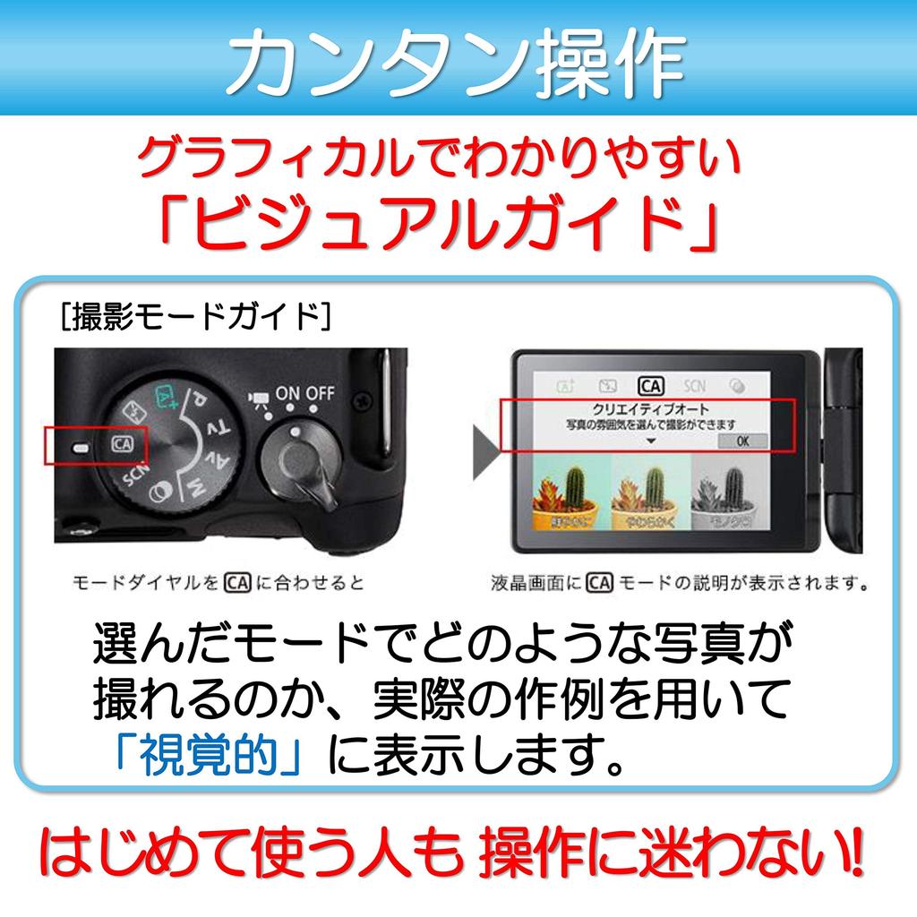 Refurbished Canon EOS Kiss X9 Double Zoom Kit (Black) EOSKISSX9BK-WKIT (Refurbished)