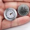   Mini Cigar Hygrometer 28mm Round Dial Metal Pointed Needle Handy Tool