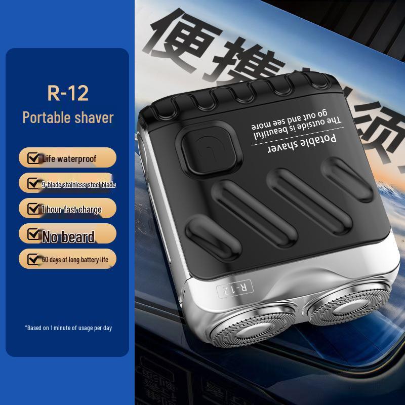 Unisexowa maszynka elektryczna do miejsc intymnych - Trymer do włosów łonowych i pod pachami