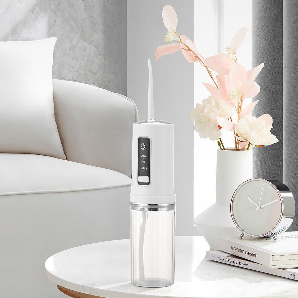Portable Irrigators Electric Oral Irrigator Foldable Dental Water Jet Flosser USB 3 Mode Portable Water Jet Floss Tooth Pick Waterproof